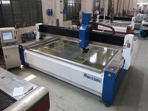2000 * 1500mm màquina de tall de raig d'aigua CNC CNC de pressió temperada i laminat abrasiu de 380 mpa